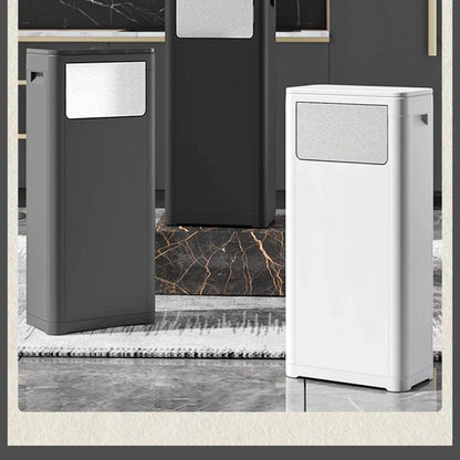 Touchless Motion Sensor Trash Can Dual Lid Hands Free Kitchen Large Capacity Outdoor Commercial Garbage Bin Lixeira Banheiro
