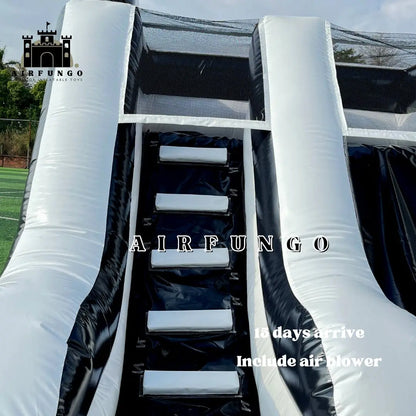 Commercial Grade Inflatable Water Slide with Splash Pool Bouncy Castle for Adults and Kids Includes Blower Customization