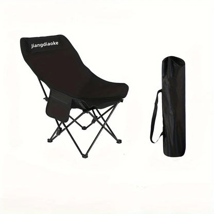 1pc high back moon chair outdoor barbecue picnic dining table and chair set portable folding chair