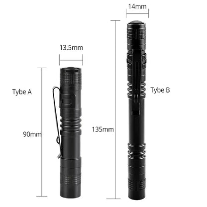 395nm UV Flashlight Ultraviolet Light,Pet Dog Cat Urine Detector Scorpion Finder,Portable UV Lamp w/ Pen Clip Use AAA Batteries