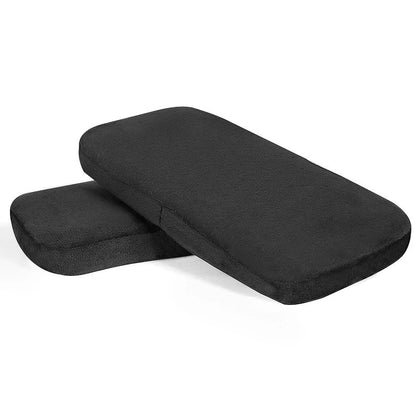 1 pair of ergonomic memory foam office chair armrests, comfortable game chair armrests for elbow and forearm decompression