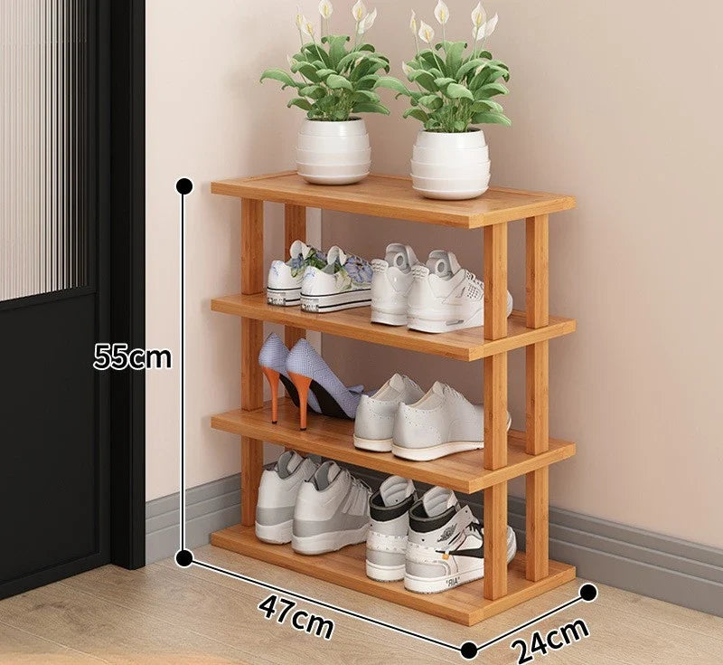 Home economy door multi-layer shoe storage artifact saves space, rental house shoe cabinet, shoe rack