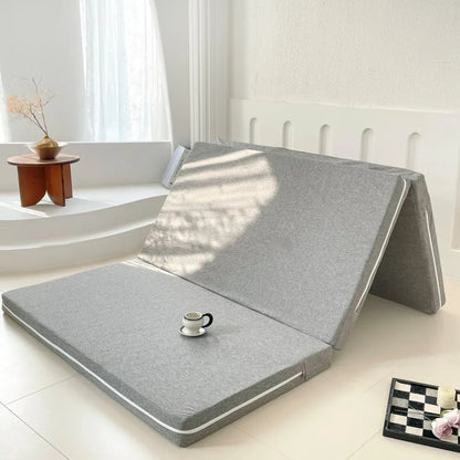 3-Tier Foldable Memory Foam Mattress with Deep Sleep Support & Space-Saving Portable Home Tatami Mat
