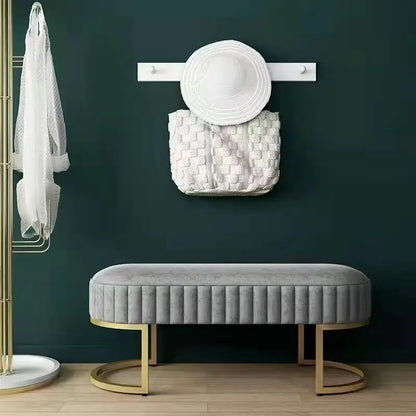 Nordic Fabric Ottomans Long Sofa Bench Luxury Home Creative Doorway Corridor Shoe Changing Stool Fitting Room Chair