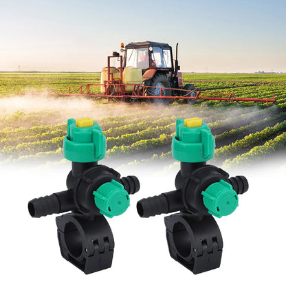 2Pcs External Thread Agricultural Sprayer Fan Shaped Spraying Nozzle for Agriculture