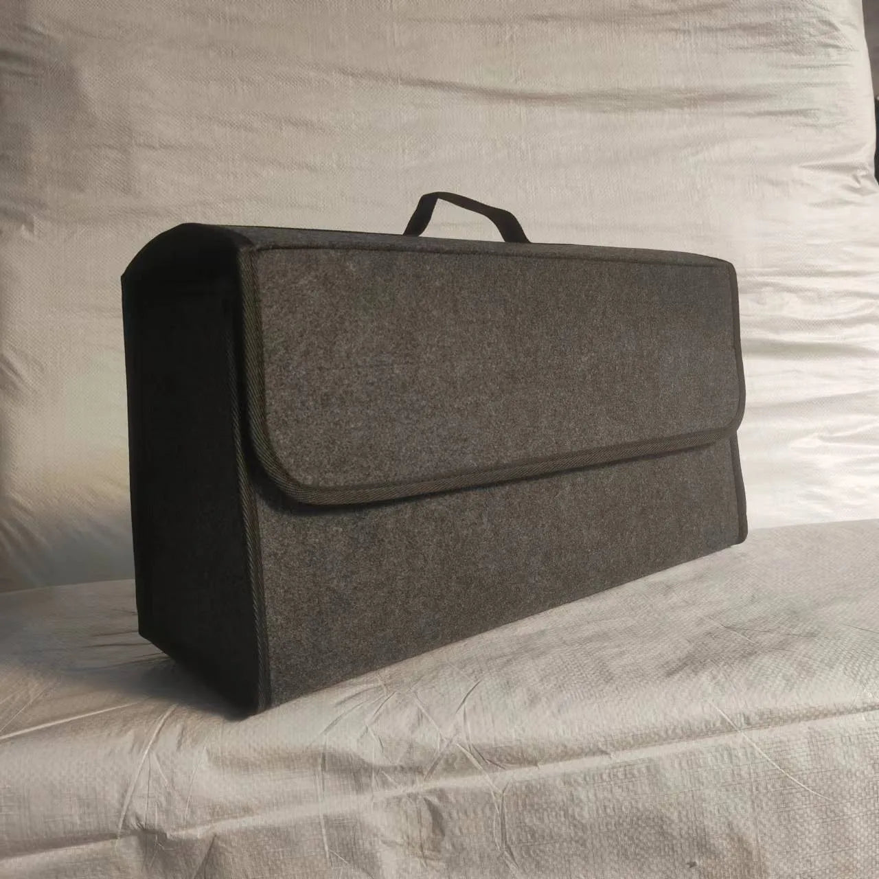 Car Trunk Storage Bag Organizing Storage Bag Trunk Organizer Car Gadget Foldable Storage Box Large Anti Slip Hand-held Tool Bag