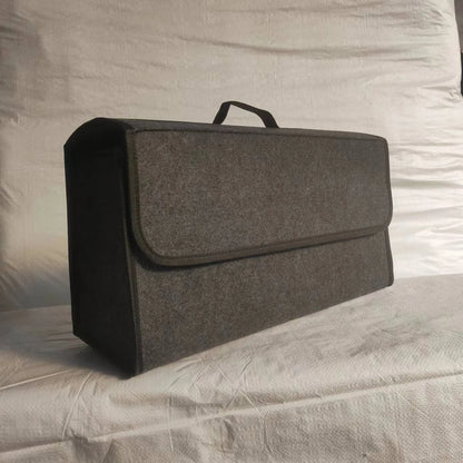 Car Trunk Storage Bag Organizing Storage Bag Trunk Organizer Car Gadget Foldable Storage Box Large Anti Slip Hand-held Tool Bag