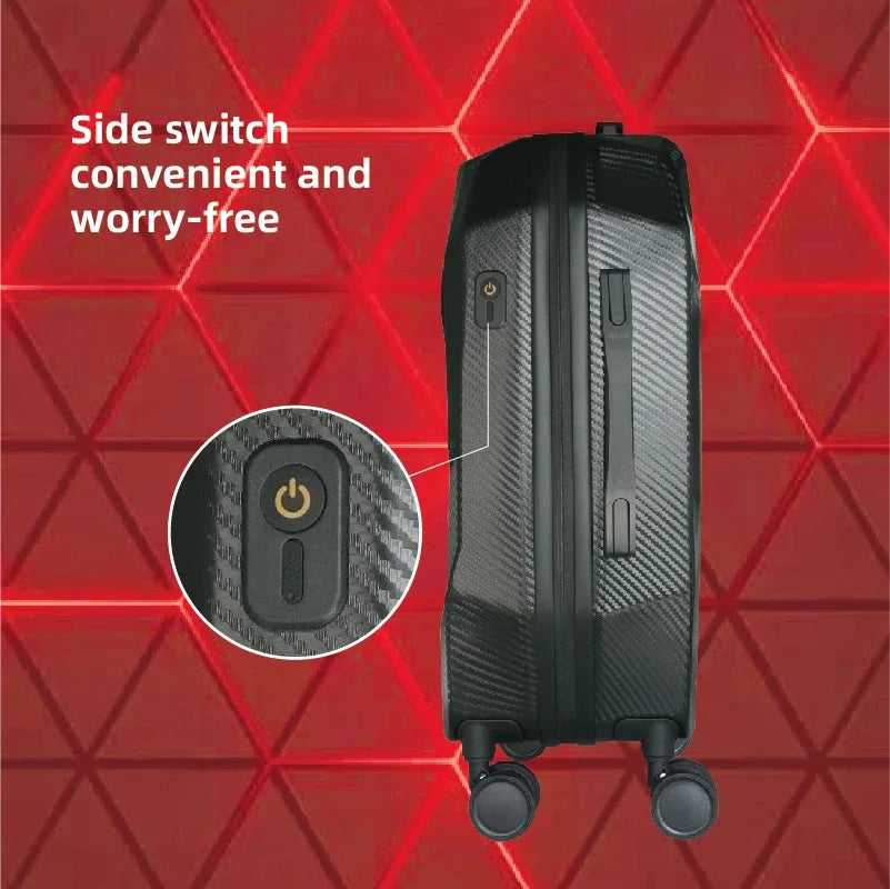 LED Travel EyeSpin Luggage