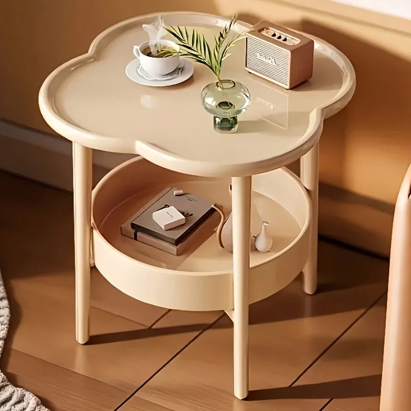 Creative Coffee Table Modern Minimalist Table Living Rooms Mobile Storage Rack Corner Table Cream Sofa Bedroom Cabinet Bedside