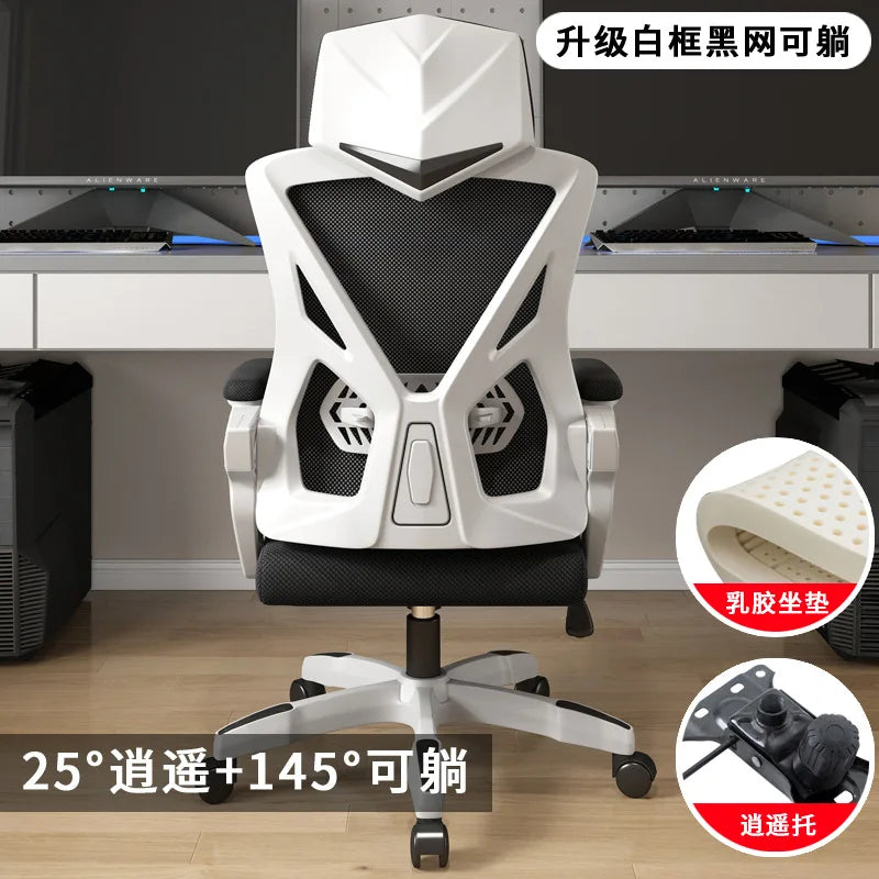 Student Study Chair Office Computer Desk SNU Lumbar Support Mesh Rolling Chair Executive Ergonomic Chair Furgle Office Furniture