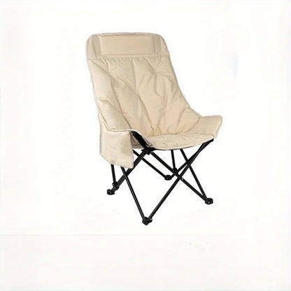 1pc high back moon chair outdoor barbecue picnic dining table and chair set portable folding chair