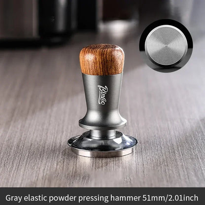 Bincoo Pro Constant-Force Tamper , 51/58mm Precision Fit, 30LB Consistent Pressure, Professional Espresso Tool