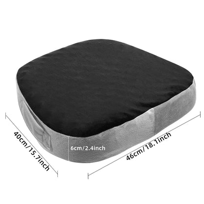 Comfortable breathable seat cushion - wave shaped sponge massage seat cushion can relieve the pressure on hips, butt cushion