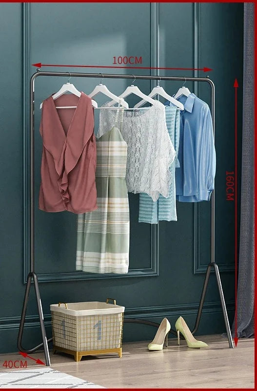 Modern Metal Valet Stand Coat Racks Minimalist Freestanding Multipurpose Suit Rack Special Functions Bedroom Clothing Accessorie