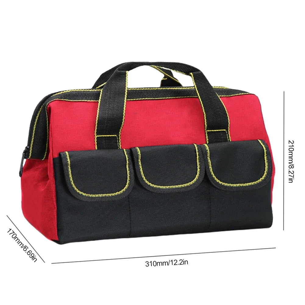 Telescoping Ladder Tool Bag Portable Utility Tools Bags Herringbone Ladder Tool Storage Bag Oxford Waterproof Tool Organizer