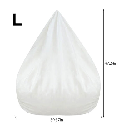 OTAUTAU 1/2pc Sofas Cover Without Filler Removable Lazy Sofa Inner Liner Washable Replacement Bean Bag Insert Pouf Beanbag