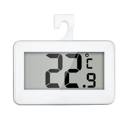 Mini Refrigerator Fridge Thermometer Waterproof Digital Freezer Thermometer with Hook Digital Refrigerator Thermometer for Home
