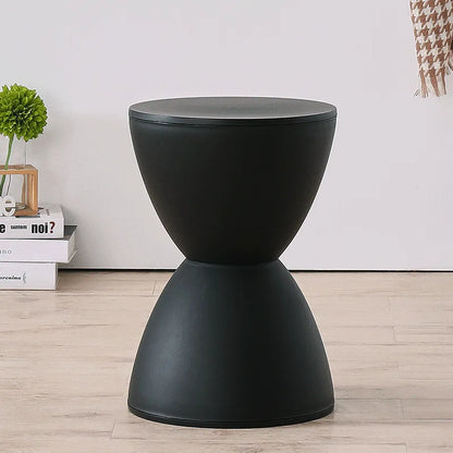 Hallway Ottoman Living Room Furniture  Minimalist Storage Pouf Footstool Shoe Changing Pouf Thickened Plastic Waiting Stool