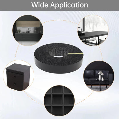 Hot Melting Adhesive Furniture Tape Wood Grain Tape Real Wood Pre-Adhesive Trim Bed Frame Edge Decorative Beautiful Seam Sticks