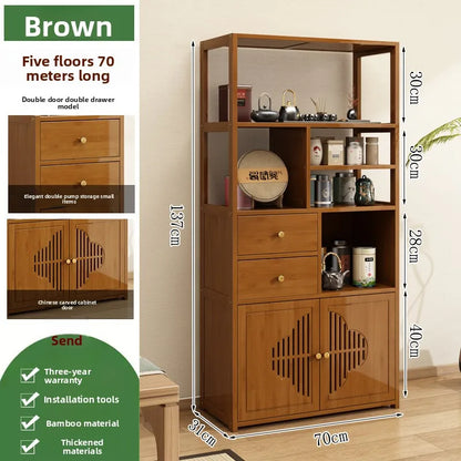 Tea cabinet, locker, living room, tea table against the wall, side cabinet storage locker
