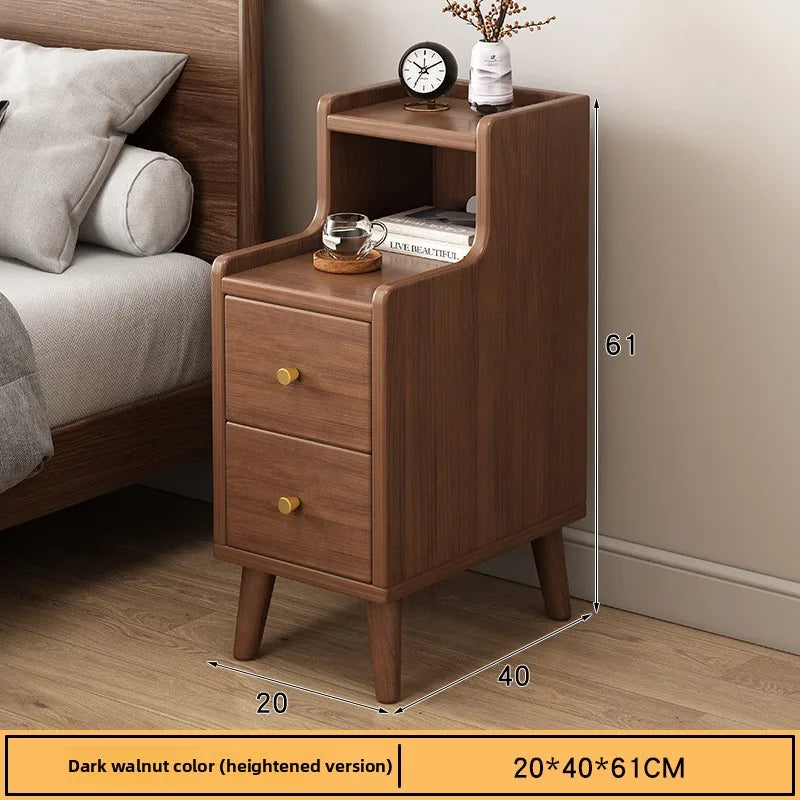 Household Goods Bedside Table Household Small Bedroom Storage Narrow Cabinet Bedside Cabinet