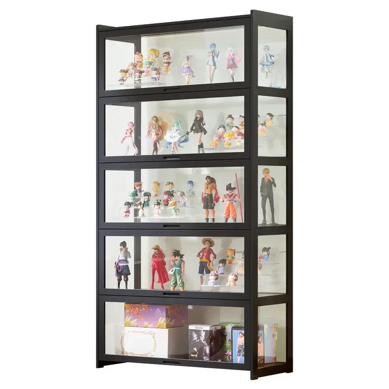 Large Lego display box cabinet figure acrylic figurine toy ornament artifact dust-proof transparent blind box storage rack
