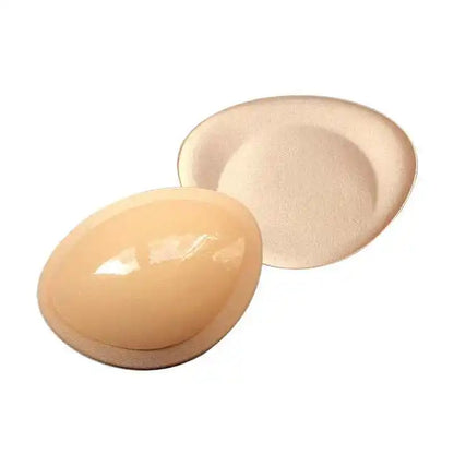 Bikini swimsuit chest pad insert, transparent, invisible, thick, cute silicone chest pad, waterproof, sweat proof