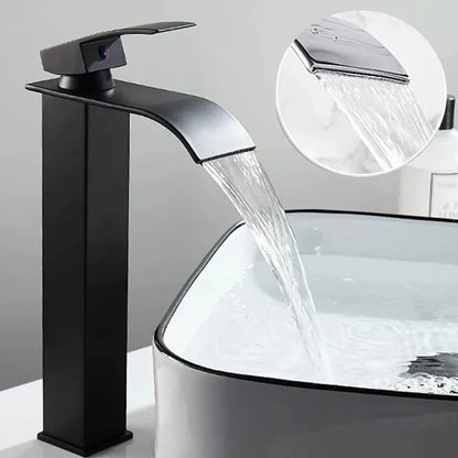 Bathroom Accessories Household Home Hot and Cold Water Waterfall Dragon Head Kitchen Bathroom Bathroom Washbasin Single Faucet