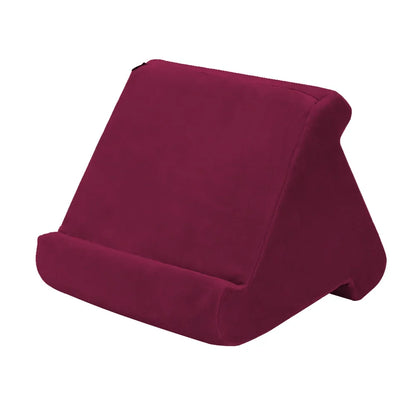 Multifunctional tablet support sponge pillow stand for reading books, tablet desktop support