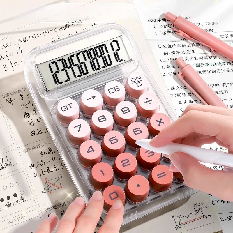 High-value Calculator Mechanical Buttons Student-only Calculators Scientific Beautiful Administrative Financial Equipment Office