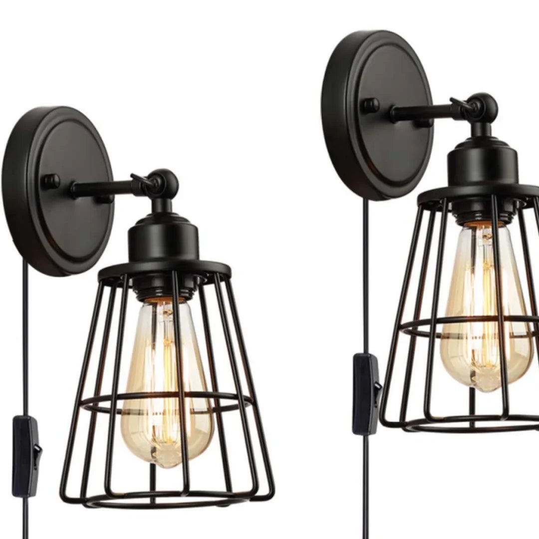 LED Wall Lamp Nordic Bedside Bedside Iron Wood Wall Lights Practical Adjustable Reading Study Lighting New Home Decors Sconces