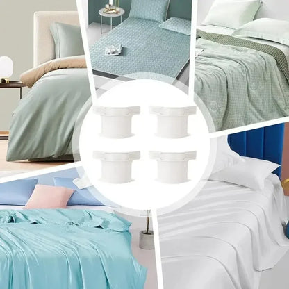 4/8/12Pcs Heavy Duty Bedsheet Corner Tightener Clips High-quality Materials Durable and Reliable Bed Sheet Grippers Protectors
