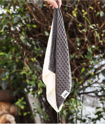 BINCOO Coffee Machine Cleaning Cloth Waffle Weave Microfiber Towel Absorbent Lint Free for Espresso Maker Barista Tools