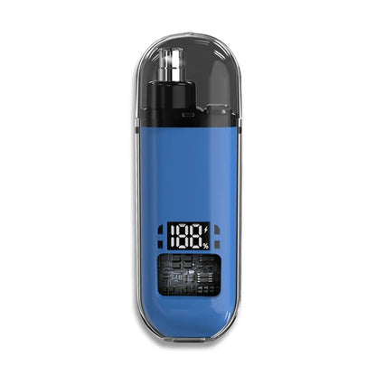 Rechargeable Nose/Ear Hair Trimmer for Men & Women - 2-in-1 Waterproof Dual Blade, Cordless Auto Groomer with USB Charging