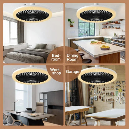 Modern ceiling fan with light LED Fan Light E27 Screw Fan Light Remote Control Light Fan Ceiling Room decoration AC85-260V