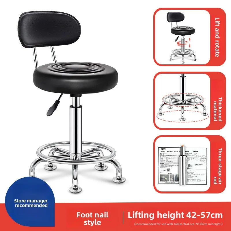 Multi-functional Bar chair swivel chair lift bar chair swivel bar stool haircut chair high stool round stool beauty stool