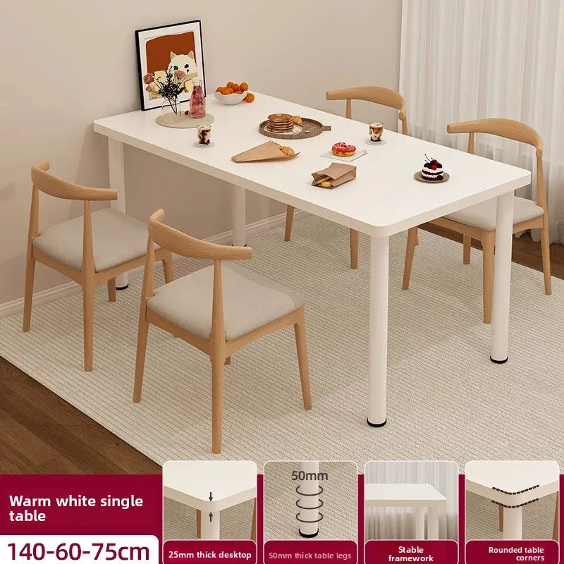 Dining table Household small apartment Outdoor portable stall Eating square table