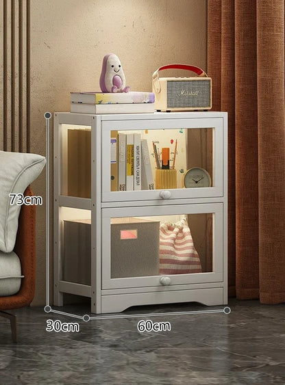 Figure transparent acrylic storage box display cabinet LEGO POP MART non-glass ornament shelf display cabinet