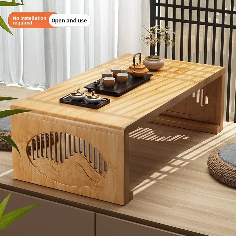 bay window small table bed folding small coffee table balcony low table  tea table