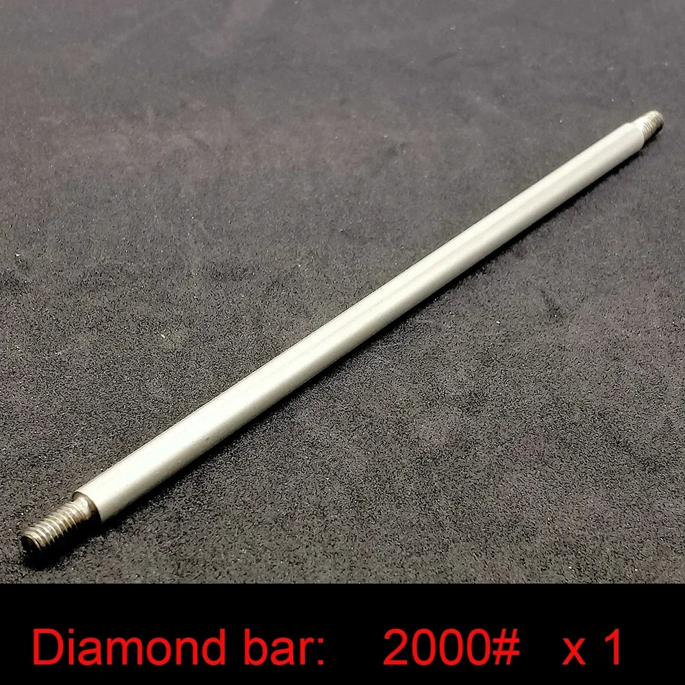 80-3000# 6mm Cylinder Diamond Stone Sharpening Bar Whetstone Match for Ruixin Sharpener Serrated Knife Scimitar Knife Grinding