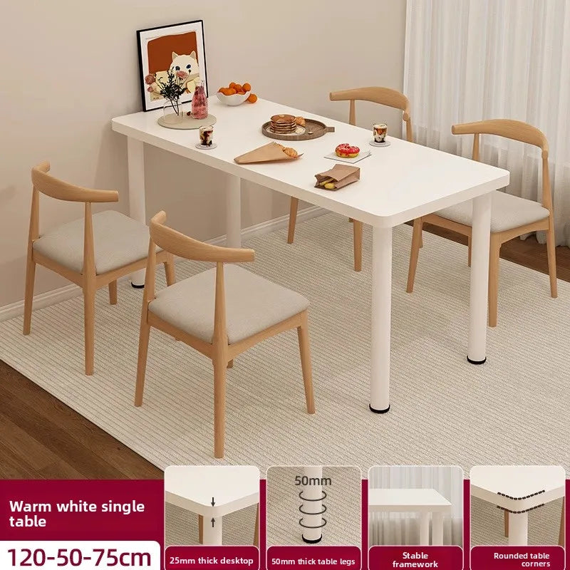 Dining table Household small apartment Outdoor portable stall Eating square table