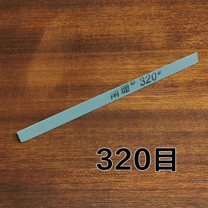 Triangle Oil Stone for Sharpening Knives Kit, Fine Grinding Diamond Oilstone Strip, Knife Stone, 12*150mm