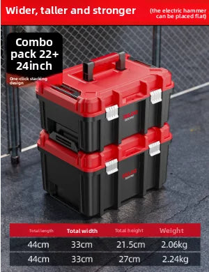 Heavy Duty Portable Toolbox Lockable Rolling Chest Drawers Wheels Garage Workshop Automotive Mechanic Home Tool Box Organizer