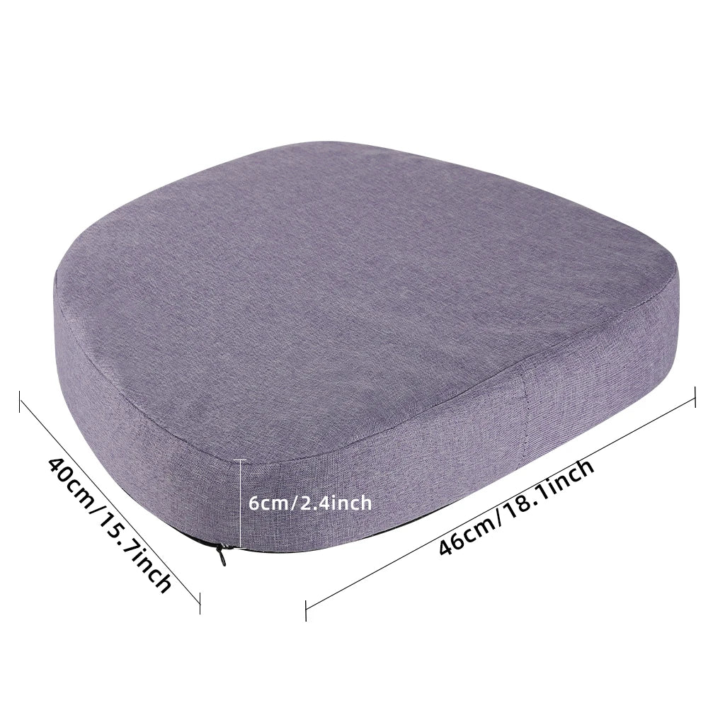 Comfortable breathable seat cushion - wave shaped sponge massage seat cushion can relieve the pressure on hips, butt cushion