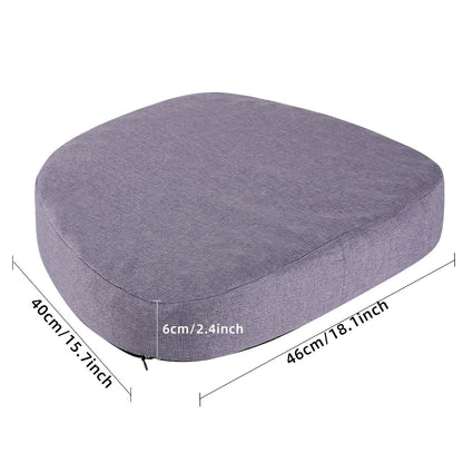 Comfortable breathable seat cushion - wave shaped sponge massage seat cushion can relieve the pressure on hips, butt cushion