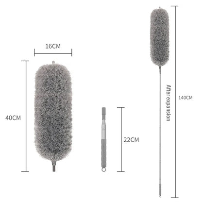 New Microfiber Duster Extendable Duster Cleaner Brush Telescopic Ceiling Microfiber Brushes Bendable Dust Cleaning