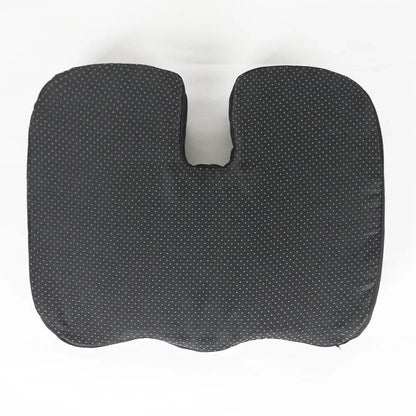 Comfortable breathable seat cushion, U-shaped design wave sponge massage cushion can relieve buttock pressure/coccyx pain