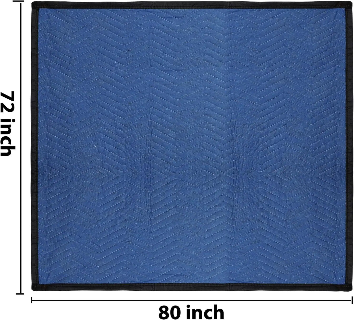 Heavy Duty Quilted Moving Blankets, 80’’x 72’’ Furniture Shipping Moving Pads, Padded Moving Blankets, Moving Supplies, 24 Pack