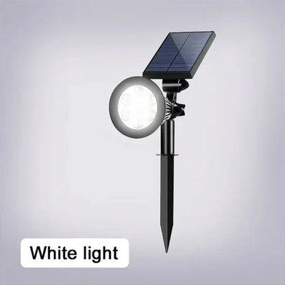 1Pcs Solar Powered 7LED Lamp Adjustable Solar Spotlight In-Ground IP65 Waterproof Landscape Wall Light Outdoor Lighting