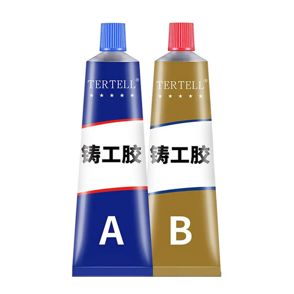 2pcs Bonding Sealant Extrusion Heat Resistant Glue Liquid Weld Aging Resistance Multi-function for Hard Plastics and Ceramics